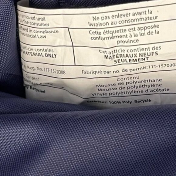 Osprey Tote Pack Arcane Blue Roll Top Backpack - Picture 5 of 5